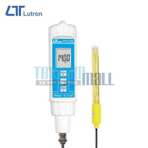 [Lutron PH-220] 펜 pH 측정기 / Pen PH Meter / 전자 분리형 전극 / 루트론