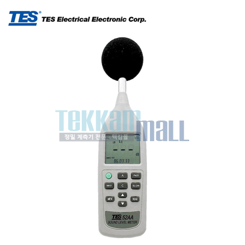 [TES/PROVA TES-52AA] 디지털 소음계 / 26~130dB / SOUND LEVEL METER / 테스 / TES52AA, TES 52AA