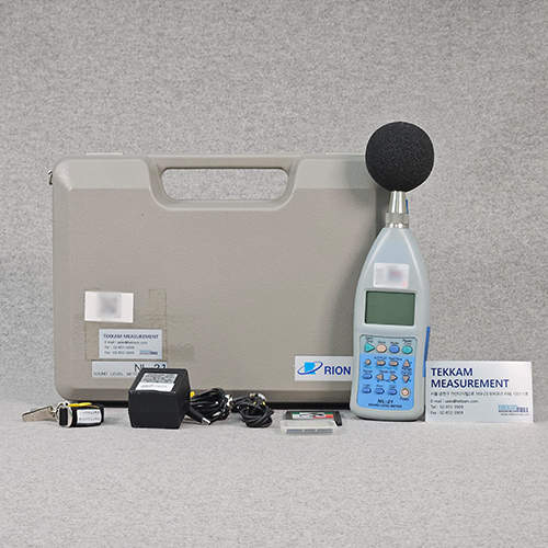 RION NL-21 / Sound Level Meter / 소음계 / 리온 / A+급 중고계측기, 렌탈가능