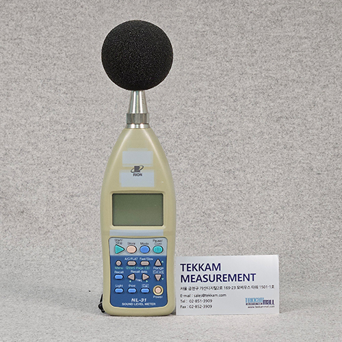 RION NL-31 / Sound Level Meter / 소음계 / 리온 / A+급 중고계측기 판매 렌탈 수리