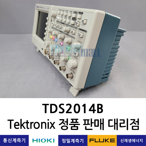 Tektronix TDS2014B 디지털 오실로스코프 (100MHz 4채널) 텍트로닉스 / 렌탈, A+급 중고계측기