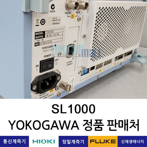 Yokogawa SL1000 고속 데이터 수집 장치 요코가와 / 렌탈, A+급 중고계측기