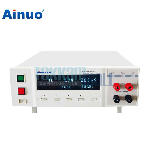 [Ainuo AN9613X(F)] 접지본드시험기, GB, 30A/600mΩ, VFD