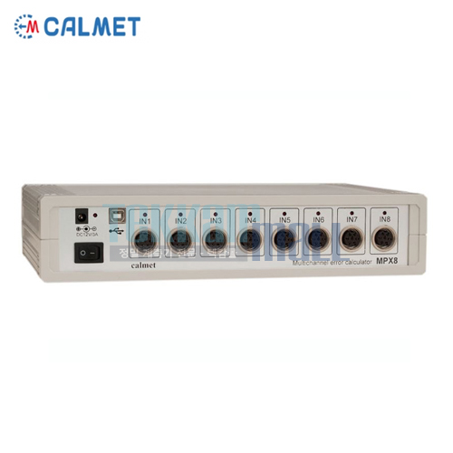 [CALMET MPX8] 8채널 미터 에러 계산기 Eight inputs Multiplexer