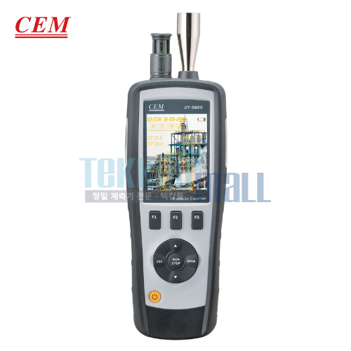 [단종] [CEM DT-9880] 대체모델 9881M / 파티클 카운터 / Particle Counter / 미세먼지 측정기 / 실내공기질 / 클린룸