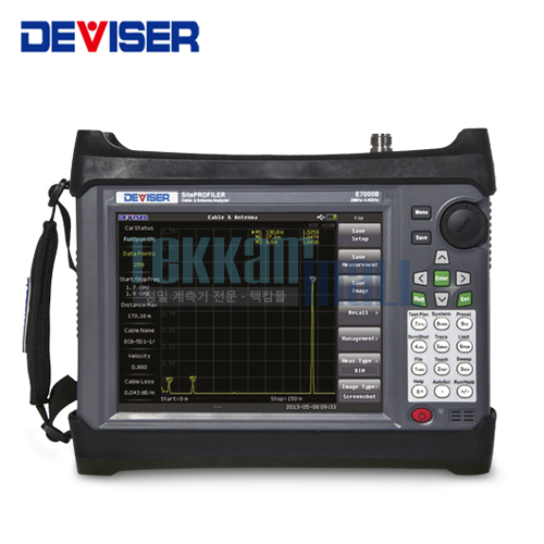 [DEVISER E7100B] RF분석기(케이블&안테나)  / Cable & Antenna Analyzer / 2.2 MHz ~ 6.1 GHz