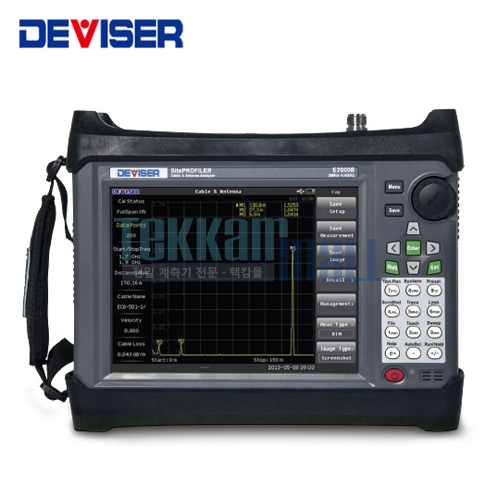 [DEVISER E7000B] RF분석기(케이블&안테나)  / Cable & Antenna Analyzer / 2.2MHz ~ 4.4GHz