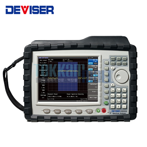 [DEVISER E8000A] 휴대용 스펙트럼 분석기 / Handheld Spectrum Analyzer / N9340B , MS2711E , FPH , FSH4 대치품 / 9KHz to 3GHz 케이블 및 안테나 분석기 FieldFox , Sitemaster