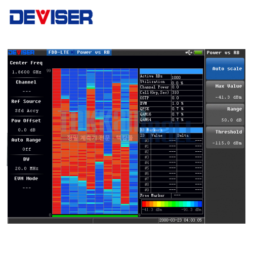 [DEVISER E8600B] 휴대용 스펙트럼 분석기 / Handheld Spectrum Analyzer / 9KHz to 6GHz / 8.4inch, 터치스크린, 6시간
