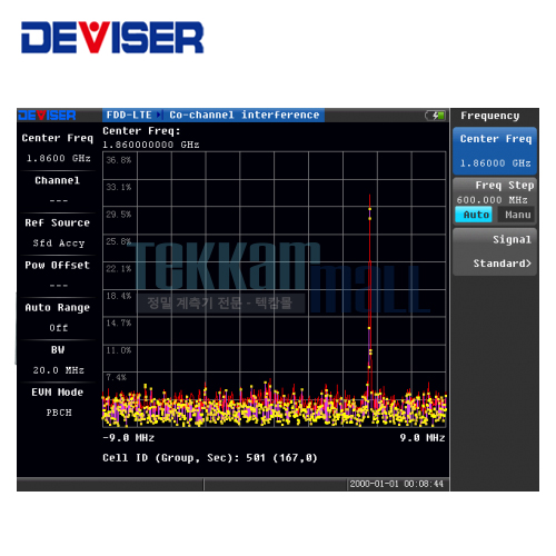 [DEVISER E8600B] 스펙트럼 분석기 / Spectrum Analyzer / 9kHz ~ 6GHz