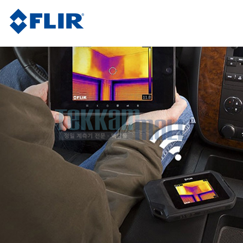 [FLIR C3] [단종] 대체모델 : FLIR C5 /  Thermal Camera / 열화상 카메라 / Pocket size / 80X60픽셀 / 4,800화소 / 0.15℃ / -20°C~150°C / MSX기능, with WiFi