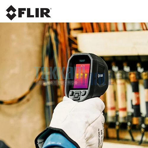 [FLIR TG297] MSX® Thermal Camera / 열화상 카메라 / 160*120픽셀 (19,200화소) / -25~1030도 고온 측정 / 산업용 열화상 카메라 / WiFi / 플리어
