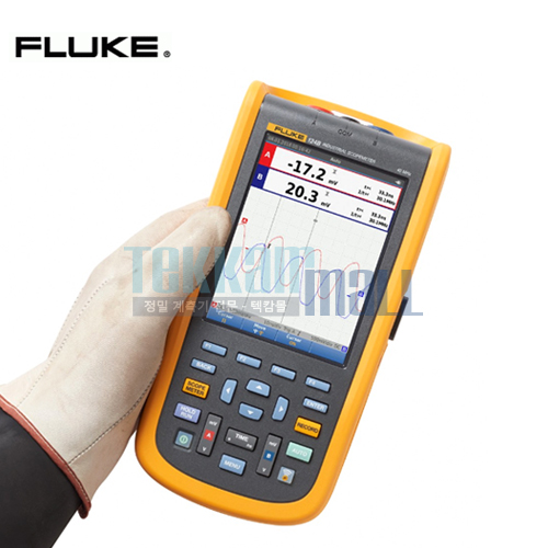 [FLUKE 120B/INT/S] Fluke 120B Series / Fluke 124B/S / Industrial ScopeMeter® Hand-Held Oscilloscopes / 산업용 스코프미터® 휴대용 오실로스코프 / 40MHZ / 스코프미터세트 / (120B INT S, 120BINT S , 120BINTS)
