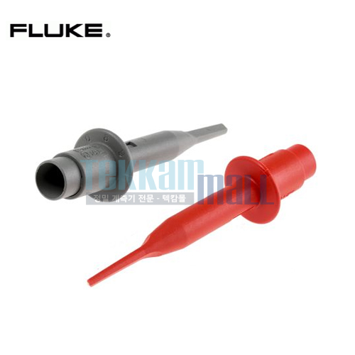[FLUKE HC120-II] Hook Clips (Set of 2: Red, Gray) / 후크 클립 / (HC120-2, HC120_2, HC 120-2)