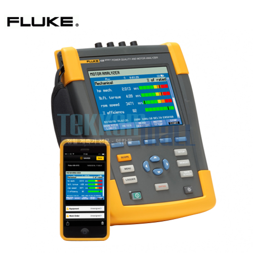 [Fluke 438-II] Power Quality and Motor Analyzer / 전력품질 및 모터분석기 / Fluke 438-2, 438_2