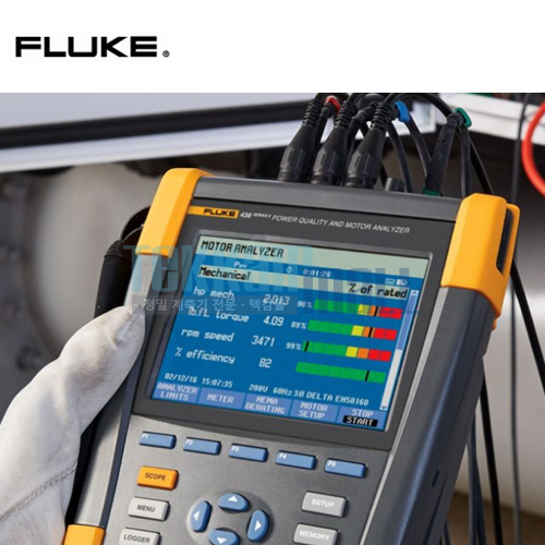 [Fluke 438-II] Power Quality and Motor Analyzer / 전력품질 및 모터분석기 / Fluke 438-2, 438_2