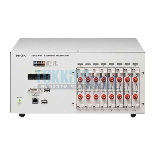 [HIOKI MR8740 / MR8741] [단종] 메모리 레코더 / 고속으로 동시측정이 가능한 54ch 레코더 / 정밀 계측기 전력계 텍캄몰 (MR 8740, MR 8741)