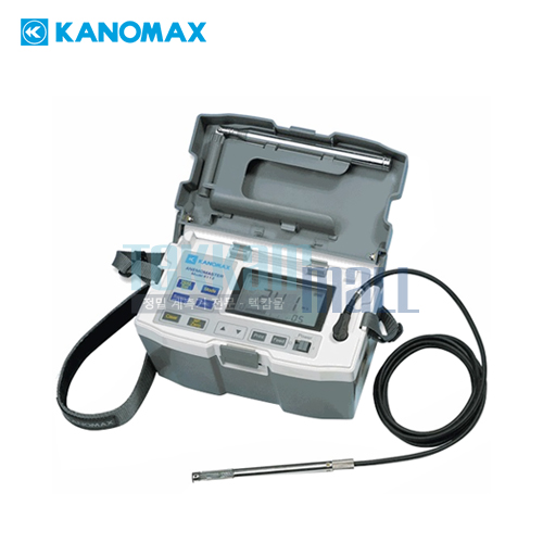 [KANOMAX 6115-A] 풍속계 (압력센서 포함 + 아날로그) / Anemomaster with Pressure Sensor + Analog / 측정범위 0.1-50m/s / 압력측정 ±5kPa / 가노막스