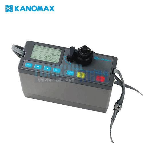 [KANOMAX 3443] 디지털 먼지 모니터 / DIGITAL DUST MONITOR / 미세먼지 측정기 / 디지털 분진계 / 분진 측정기 / 측정입자 10&micro;m이하 / 정확도 &plusmn;10% / 가노막스