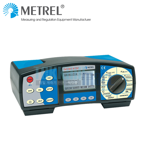 [METREL MI-2086 / Eurotest 61557] 다기능 측정기/ Euro Set/ Standard Set/ 전압, DC절연저항, PE도체의 연속성, RCD, 루프라인임피던스, Varistor, 조명, 위상시퀀스, 접지와 라이트닝/ MI 2086, MI2086