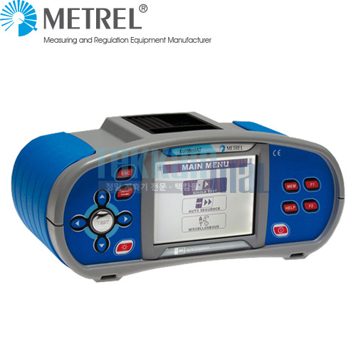 [METREL Eurotest AT MI-3101] AC전압, 라인 및 고장임피던스, 절연저항, RCD, 연속성저항 200mA / 7mA(0.0&Omega;~1999&Omega;) / (MI 3101, MI3101) / 단종
