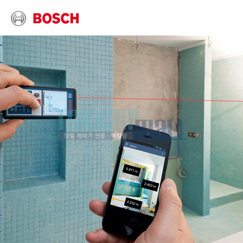 [BOSCH GLM 100 C] 레이저 거리 측정기 / PROFESSIONAL LASER DISTANCE MEASURER / 100m 측정 / 보쉬