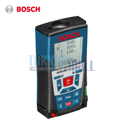 [BOSCH GLM 150] 레이저 거리 측정기 / LASER DISTANCE MEASURER / 실내 작업을 위한 다양한 기능 / 150m 거리 측정 / 보쉬