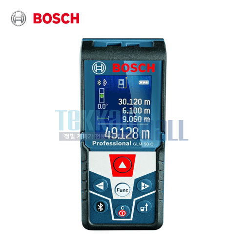 [BOSCH GLM 50 C] 레이저 거리 측정기 / PROFESSIONAL LASER DISTANCE MEASURER / 편리한 측정을 위한 하이테크 솔루션 / 50m 거리 측정 / 보쉬