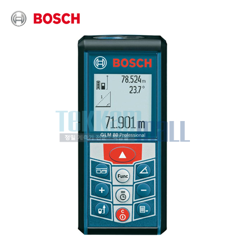 [BOSCH GLM 80] 레이저 거리 측정기 / PROFESSIONAL LASER DISTANCE MEASURER / 편리한 측정을 위한 하이테크 솔루션 / 80m 거리 측정 / 보쉬