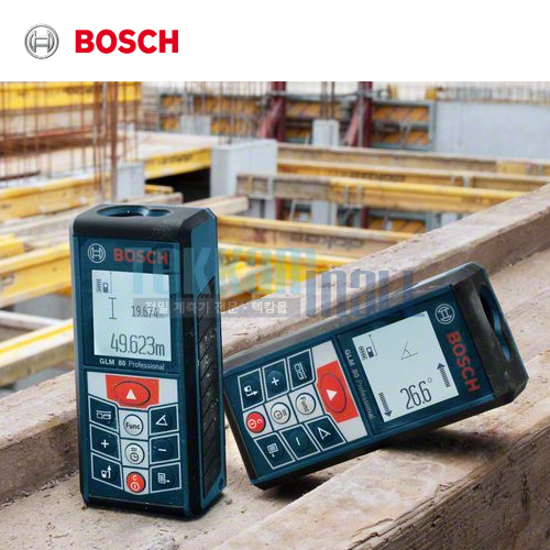 [BOSCH GLM 80] 레이저 거리 측정기 / PROFESSIONAL LASER DISTANCE MEASURER / 편리한 측정을 위한 하이테크 솔루션 / 80m 거리 측정 / 보쉬