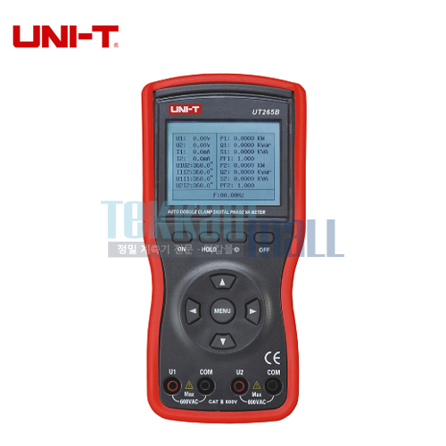 [UNI-T UT265B] 위상각계 / 지능형 2/3 위상 클램프 전압계 / Intelligent 2/3 Phase Clamp Voltammeter / UT265 Series / 유니트렌드