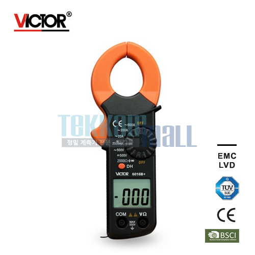 [VICTOR 6016B+] Digital Clamp meter / 디지털 클램프미터