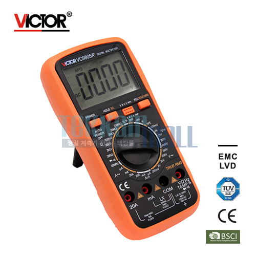 [VICTOR VC9805A+] Digital Multimeter / True RMS / 디지털 멀티미터