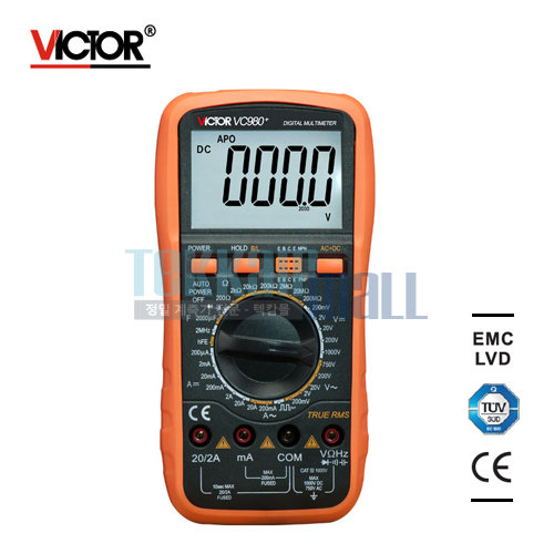 [VICTOR VC980+] Digital Multimeter / True RMS / 디지털 멀티미터