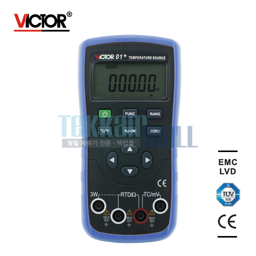 [VICTOR 01+] Temperature calibrator / 온도 프로세스 교정기 캘리브레이터 / Accuracy: &plusmn;0.05%