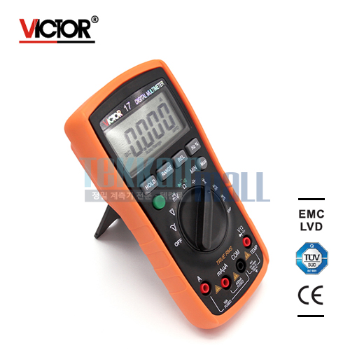 [VICTOR 17] Digital Multimeter / Digit True RMS multimeter Fuse is 1000V / 디지털 멀티미터