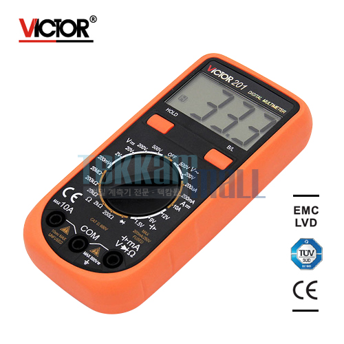 [VICTOR 201] Digital Multimeter / 디지털 멀티미터