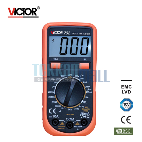 [VICTOR 202] Digital Multimeter / 디지털 멀티미터