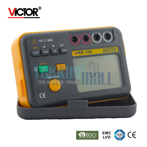 [VICTOR 4109] EqualPotential Bonding Tester / 장비 포텐셜 본딩 테스터 / 동전위 저항계