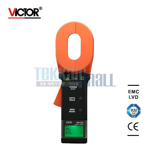 [VICTOR 6412+] Ground Resistance Tester Clamp meter / 접지저항 클램프미터