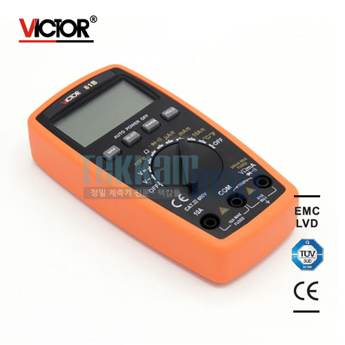[VICTOR 81B] Digital Multimeter /  True RMS auto range 3¾ digit/ USB 디지털 멀티미터