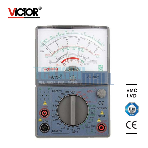 [VICTOR VC3021] Analog Multimeters / 아날로그 멀티미터