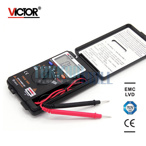 [VICTOR VC921] Digital Multimeter / DMM Integrated Personal Handheld Pocket Mini Digital Multimeter / True RMS / 디지털 포켓 멀티미터