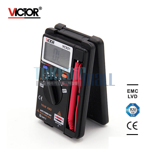 [VICTOR VC921] Digital Multimeter / DMM Integrated Personal Handheld Pocket Mini Digital Multimeter / True RMS / 디지털 포켓 멀티미터