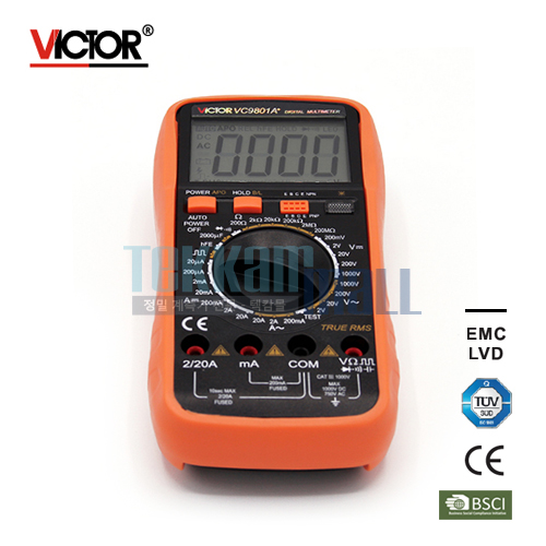 [VICTOR VC9801A+] Digital Multimeter / 디지털 멀티미터