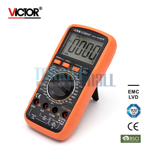 [VICTOR VC9804A+] Digital Multimeter / True RMS / 디지털 멀티미터