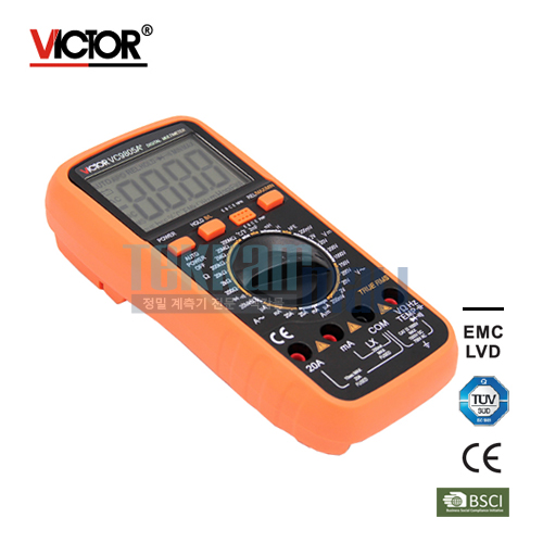 [VICTOR VC9805A+] Digital Multimeter / True RMS / 디지털 멀티미터